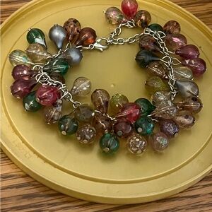 Multi charm bracelet cha cha bracelet